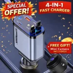 Buy One 4-in-1 Retractable Car Charger
